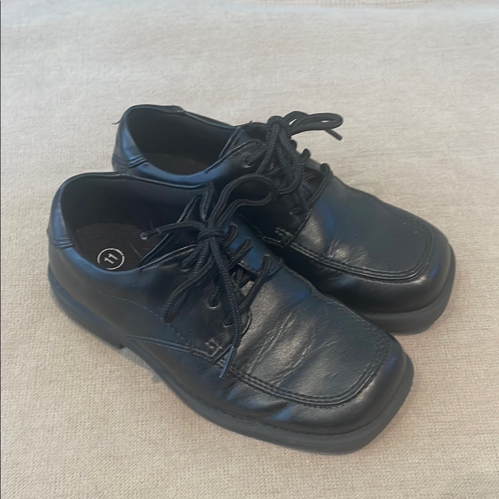 Classic Black Leather Men's Shoes